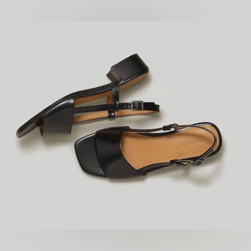 Madewell Leather Slingback Sandals
